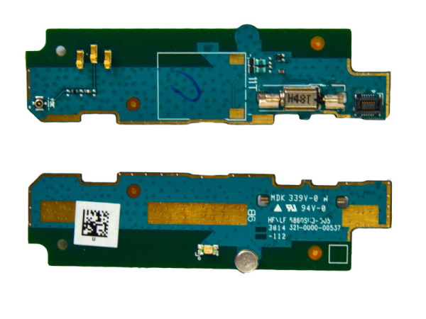 Плата SONY Xperia C C2305 с микрофоном и вибро званком (Original)